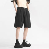 Coverwin 2024 Summer Ice Shorts for Mans Straight Leg Baggy Basics Cargo Shorts Men Running Motion Fashion Male Clothing