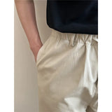 Coverwin Summer Casual Pants Men Retro Straight Pants Men Japanese Streetwear Loose Wide Leg Pants Mens Vintage Trousers M-2XL ﻿