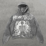 Coverwin Harajuku Pink grunge oversized sweatshirt zip up hoodie Letter print hoodies tracksuit men goth y2k tops New streetwear clothes