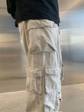 Coverwin Men's Multi Pockets Loose Cargo Pants