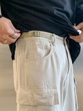 Coverwin Men's Multi Pockets Loose Cargo Pants