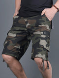 Coverwin Men's Camo Cargo Shorts