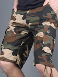 Coverwin Men's Camo Cargo Shorts