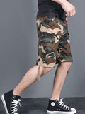 Coverwin Men's Camo Cargo Shorts