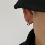 Coverwin Wave Hoop Earrings