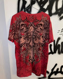 Coverwin Affliction Long sleeved T shirt Y2K New Fashion Round Neck Oversized Pullover Men Women Casual Gothic Clothing Tops Streetwear