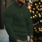 Coverwin Outdoor Casual Men's Warm and Fashionable Top, Men's Autumn and Winter Cold Proof Base Shirt, Men's Loose Pullover Shirt