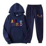 Coverwin New Spring and Autumn Men's Sets Hoodies+Pants Sport Suit Casual Sweatshirts Tracksuit Running Sets Male Sportswear 2 Pieces