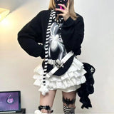 Coverwin-Pink Skirt Sweet High Waist Japanese Y2k Kawaii Clothes Fold Punk Cute Lolita Sexy Cute 2025 Mini Skirts Cutecore Girl Skirt 90s