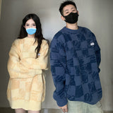 Coverwin Outfit Autumn Korean Style Simple and Versatile Couple Sweaters Ins Korean Version Y2K Casual Sweaters Men and Women Winter Tops