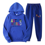 Coverwin New Spring and Autumn Men's Sets Hoodies+Pants Sport Suit Casual Sweatshirts Tracksuit Running Sets Male Sportswear 2 Pieces