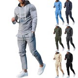 Coverwin 2025 Spring and Autumn New Fashion Trend Versatile Loose Leisure Set Outdoor Sports Set Hoodie Two Piece Set