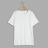 Coverwin Men's T shirt Tee Plain Crew Neck Street Holiday Short Sleeve Clothing Apparel Fashion Casual Comfortable