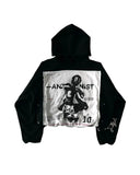 Coverwin Hoodie Y2K Zipper Jacket Men Women Harajuku Gothic Cartoon Letter Embroidery Oversized Hoodie Sweatshirt Fashion Casual Clothes