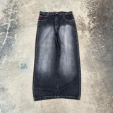 Coverwin Y2K baggy Jeans Retro Embroidery High Quality Jeans Fashion Hip Hop Gothic Street Harajuku Loose Wide Leg Jeans Mens and Womens