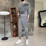 Coverwin 2025 Spring and Autumn New Men's Sports and Leisure Set Top and Pants Two Piece Set Fashion Men's Set