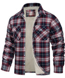 Coverwin 2025 Winter New Fleece Warm Jacket Fashion Collar Checkered Single Breasted Loose Casual Jacket