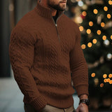 Coverwin Outdoor Casual Men's Warm and Fashionable Top, Men's Autumn and Winter Cold Proof Base Shirt, Men's Loose Pullover Shirt