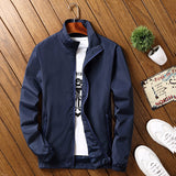 Coverwin 2025 New Men's Coat Windbreaker Thin Korean Version Slim Fit Trend Spring and Autumn Casual Cool Jacket Sunscreen Jacket