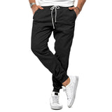 Coverwin Spring and Autumn Men's Casual Pants, Loose Legged Pants, Casual Sports Outdoor Work Pant scargo Pantsmen pants