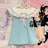 Coverwin-Kawaii MIni Skirt Summer Cute Y2K Women Clothes Grunge Korea White Short Skirts Sexy Streetwear Casual 2000s E Girl Lace Skirts