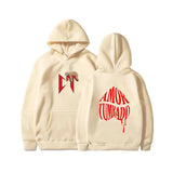Coverwin New Digital Printed Hoodie for Autumn 2025, Fashionable Sports Hoodie, Loose Casual Hoodie, Pullover, Sports Hoodie