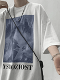 Coverwin Men's Mist Ghost Graphic Tee