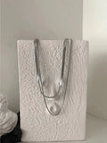 Coverwin SILVER NECKLACE AX29