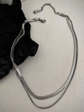 Coverwin SILVER NECKLACE AX29