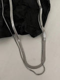 Coverwin SILVER NECKLACE AX29