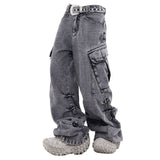 Coverwin Big Ideas Wide Leg Cargo Jeans