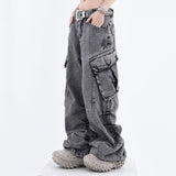 Coverwin Big Ideas Wide Leg Cargo Jeans