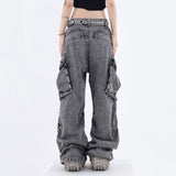 Coverwin Big Ideas Wide Leg Cargo Jeans