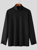 Coverwin 2024 New Fashion  Man Sweater Mens Solid High Neck Long Sleeve Sweater SKUJ92143