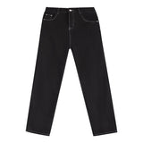 Coverwin 2024 New Fashion Pants Men¡®s trendy Y2K men styleBlack Washed Denim Pants