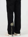 Coverwin 2024 New Fashion Pants Men¡®s trendy Y2K men styleCoconut Tree Embroidery Straight Jeans