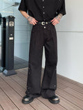 Coverwin 2024 New Fashion Pants Men¡®s trendy Y2K men styleDouble-layer Waist Straight Pants