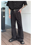 Coverwin 2024 New Fashion Pants Men¡®s trendy Y2K men styleDouble-layer Waist Straight Pants