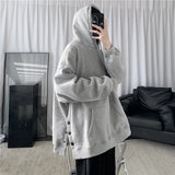 Coverwin 2024 Summer New Hooded Sweater Men's Korean Version European And American Style Trend Loose Jacket Boutique Clothing