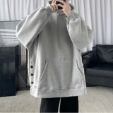 Coverwin 2024 Summer New Hooded Sweater Men's Korean Version European And American Style Trend Loose Jacket Boutique Clothing