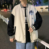 Coverwin  2024 New Baseball Jacket Varsity Jacket Men Korean Fashion Bomber Jacket Men Spring and Autumn