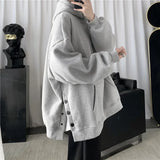 Coverwin 2024 Summer New Hooded Sweater Men's Korean Version European And American Style Trend Loose Jacket Boutique Clothing