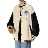 Coverwin  2024 New Baseball Jacket Varsity Jacket Men Korean Fashion Bomber Jacket Men Spring and Autumn