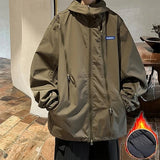 Coverwin Men's Jacket Hooded Waterproof Jacket Autumn Windproof Zipper Casual Outdoor Sports Hooded New Male Designer Clothing