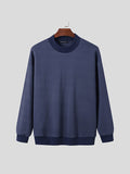 Coverwin 2024 New Fashion  Man Sweater Mens Solid High Neck Long Sleeve Sweatshirt SKUJ89232